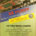 Studuj, sportuj a hraj fotbal s námi !!! Vše na ZŠ Plhov !!!