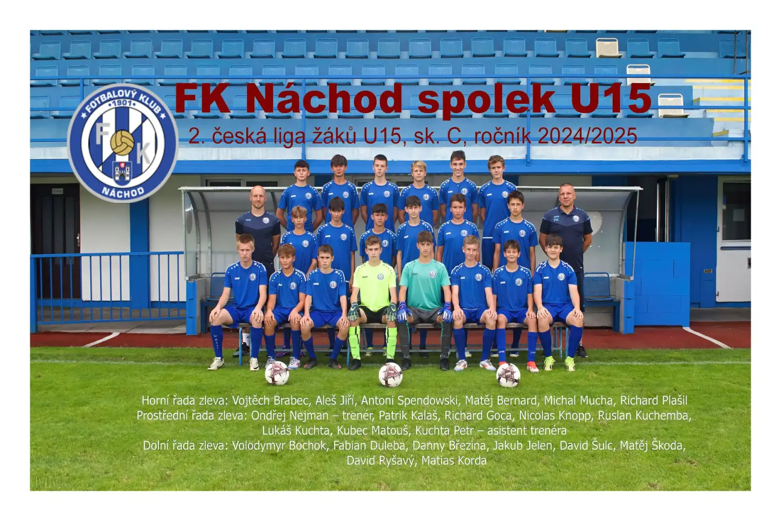 Hodnocení sezóny U15