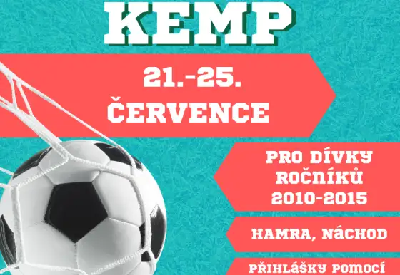 Dívčí fotbalový kemp 2025